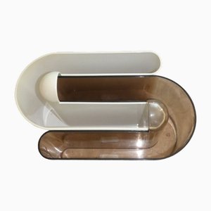 Magazine Racks by Rodolfo Bonetto for Bilumen, 1968, Set of 2