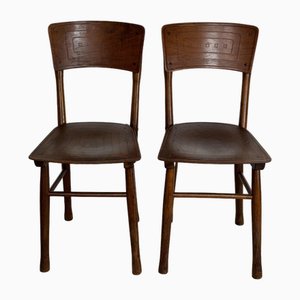 Sedie vintage di Jacob & Josef Kohn, set di 2