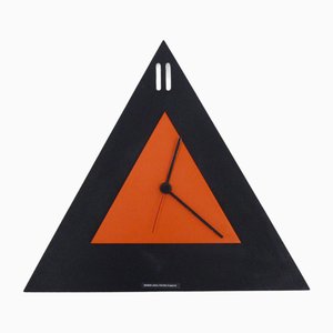 Orologio da tavolo vintage di Pietro Damato per Design Arch, anni '80