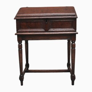 18th Century Oak Desk on Later Stand, 1780s