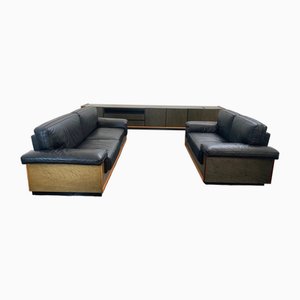 Center Sofa and Sideboard Set by Vittorio Frigerio, 1981, Set of 3