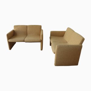 Vintage Stoffsofas, 1970er, 2er Set