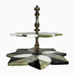 1-Level Marble Splashback with Inlays by Euromarmi Store