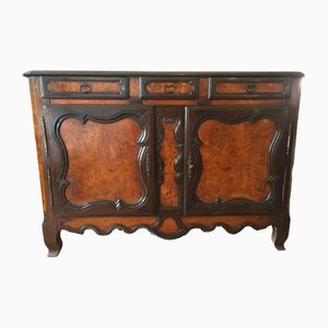 Enfilade Louis XV en Orme Sculpté, France, 1800s