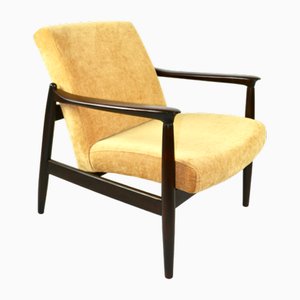 Yellow GFM-64 Armchair attributed to Edmund Homa, 1970s