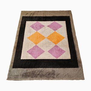 Vintage Teppich mit geometrischem Design, 1970er
