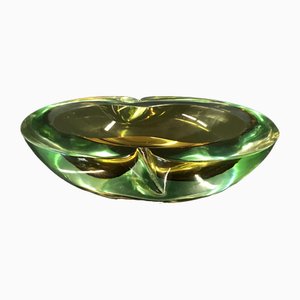 Vintage Murano Multi-Colored Glass Ashtray