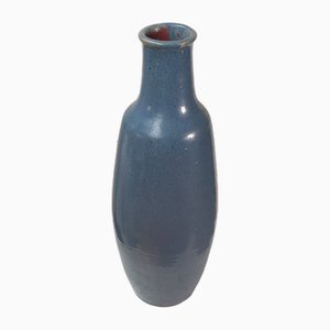 Tall Blue Vase in Ceramic
