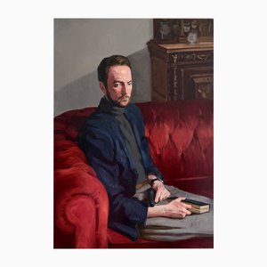 Male Portrait, 2021, Oil on Canvas