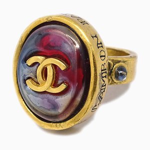 Gripoix Cambon Ring in Gold from Chanel