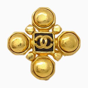 Stone Brooch Pin in Gold from Chanel