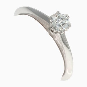 Solitaire Knife Edge Diamond Ring from Tiffany & Co.