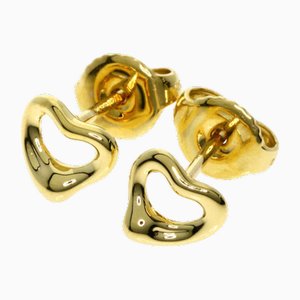 Heart Earrings in 18k Yellow Gold from Tiffany & Co., Set of 2