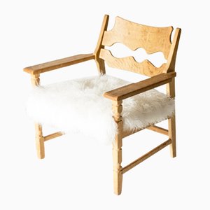Mid-Century Razorblade Sessel von Henning Kjærnulf, 1960er