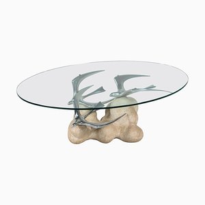 Mid-Century Moderner Vogel Couchtisch, 1970er