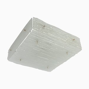 Große Einbauleuchte aus Muranoglas von Kalmar, 1960er