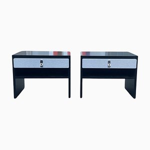 Scandinavian Avanti Night Stands from Dux attributed to Antonio Gioia, 1984, Set of 2