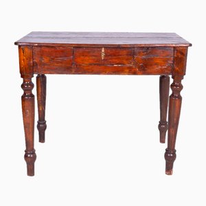 Brown Wooden Coffee Table