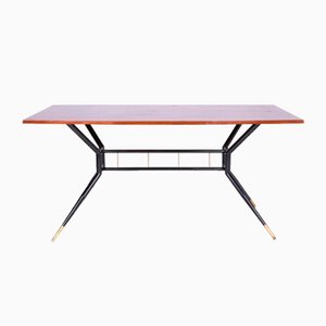 Table de Salle à Manger Vintage en Laiton
