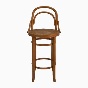Wooden Stool with Vienna Straw Seat