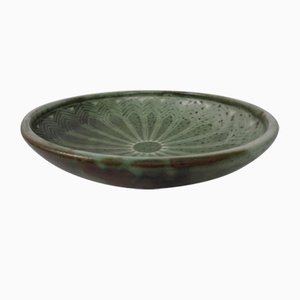 German Studio Ceramic Bowl by Monika Maetzel, 1960s