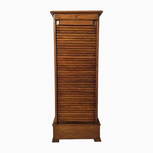 Mueble de oficina vintage con contraventanas primera mitad del siglo XX, años 80