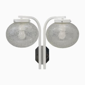 Wandlampe mit Doppelglas Diffusor von Stilnovo, 1960er