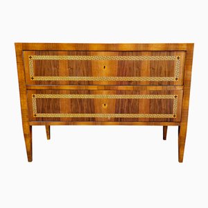 Louis XVI Chest of Drawers with Two Drawers, 1980s