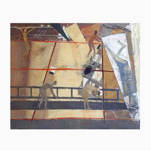 Victor Karnauh, Path, Oil on Canvas, 1990s