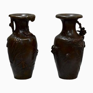 Regulate Vases by A. Moreau, Set of 2