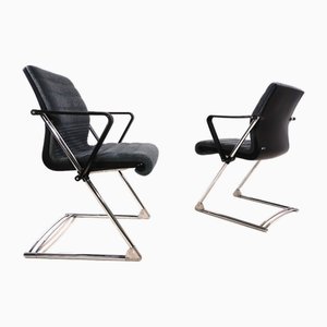 Set of Dining Room Chairs by Hans Ullrich Bitsch, 1980s