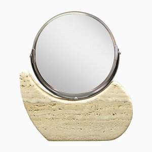 Travertine Table Mirror by Euromarmi Store