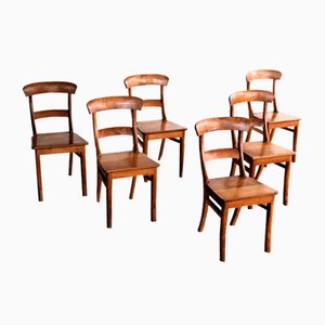 Vintage Dining Chairs, 1950s, Set of 6