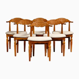 Dining Chairs by Henning Kjærnulf, Denmark, 1960s, Set of 6