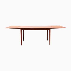 Tavolo da pranzo in teak di Peter Hvidt & Orla Mølgaard Nielsen, Scandinavia, anni '50