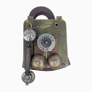 Bronze on-Board Telephone from Ericsson, 1940s