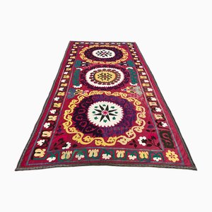 Große Vintage Suzani Tischdecke, 1975