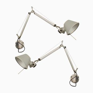 Tolomeo Micro Wall Lamps by Michele De Lucchi for Artemide, Set of 2