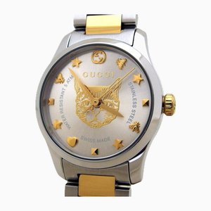 G Timeless Silver Dial Watch from Gucci