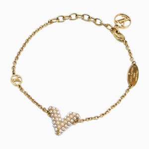 Essential V Pearl Chain Bracelet by Louis Vuitton