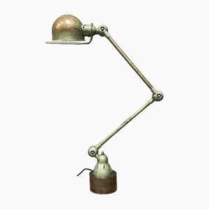 Green Two-Arm Jielde Table Lamp from Vespa, 1950s