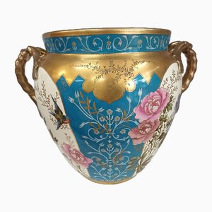 Antique Vase by France Anton Mehlem from Royal Bonn, 1875