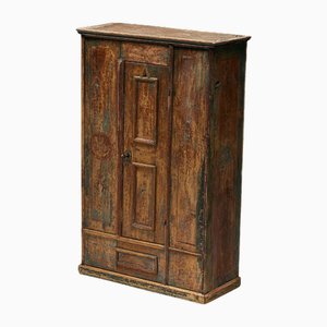 French Rustic Popular Work Cabinet, 1700s