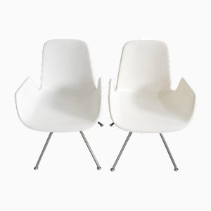 Italian Tonon Armchair in White