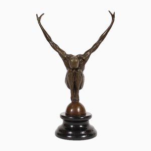 Scultura vintage di ballerina