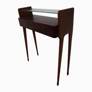 Console in Mahogany and Beech, 1960s