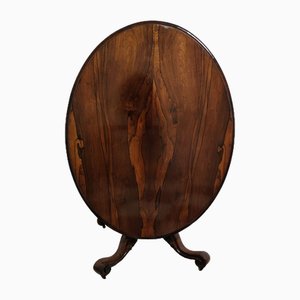 Table Ovale Antique en Palissandre