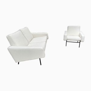 Living Room Set by Pierre Guariche for Airborne, 1950s, Set of 3