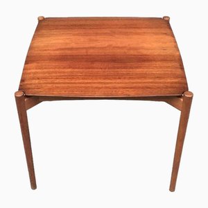 Mid-Century German Series 400 Teak Coffee Table by Hartmut Lohmeyer for Wilkhahn, 1950s