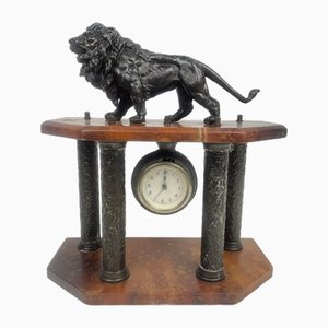 Liberty Clock in Red Marble, 1920s